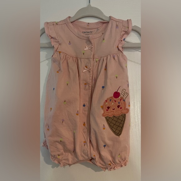 Carters Ice Cream Romper - Picture 2 of 4